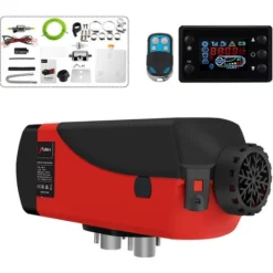 Riscaldatore D'aria Diesel 8KW 12V Riscaldatore D'aria LCD Diesel Con Serbatoio Del Carburante Remoto Silenzioso Per Auto
