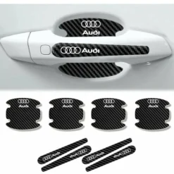 Pellicola Adesiva Per Maniglia Della Portiera Dell'auto Per Audi A1 A3 RS3 A4 A5 A6 A7 RS7 A8 Q3 Q5 Q7 R8, Pellicola Protettiva Per Maniglia Della Portiera Dell'auto, Adesivo Antipolvere Antigraffio,