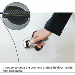 Pellicola Adesiva Per Maniglia Della Portiera Dell'auto Per Audi A1 A3 RS3 A4 A5 A6 A7 RS7 A8 Q3 Q5 Q7 R8, Pellicola Protettiva Per Maniglia Della Portiera Dell'auto, Adesivo Antipolvere Antigraffio, -TopAuto Ricambi Italia 95706585 4