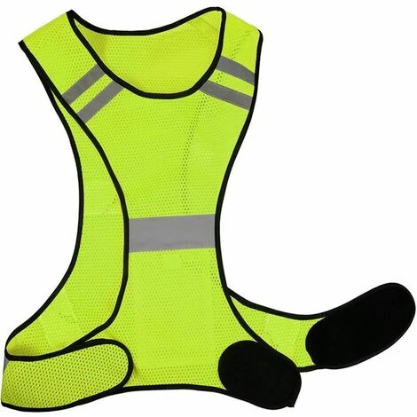 Gilet Riflettente Ad Alta Visibilità GTA - Donna E Uomo - Traspirante - Leggero - Giacca Fluorescente Di Sicurezza Per Corsa, Ciclismo 1 Gilet Riflettente Ad Alta Visibilità GTA - Donna E Uomo - Traspirante - Leggero - Giacca Fluorescente Di Sicurezza Per Corsa, Ciclismo