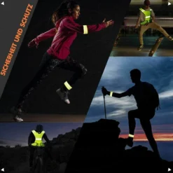 Gilet Giallo Riflettente Riflettente Per Motocicletta Regolabile (con 2 Strisce Riflettenti) Gilet Di Sicurezza Per Ciclismo Da Lavoro Gilet Di Sicurezza Elastico Per Polizia Da Corsa -TopAuto Ricambi Italia 95759279 4