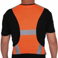 GTA Maglia Leggera Traspirante Gilet Riflettente Ad Alta Visibilità Gilet Di Sicurezza Per Corsa, Camminata, Ciclismo, Jogging, Arancione 7 GTA Maglia Leggera Traspirante Gilet Riflettente Ad Alta Visibilità Gilet Di Sicurezza Per Corsa, Camminata, Ciclismo, Jogging, Arancione -TopAuto Ricambi Italia 95766361 3