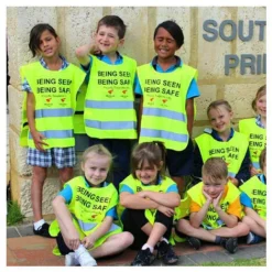 Taglia Universale M Per Ragazzo E Ragazza (7-9 Anni) 4547Cm2pcs Gilet Di Sicurezza Per Bambini Gilet Giallo Riflettente -TopAuto Ricambi Italia 95767271 4