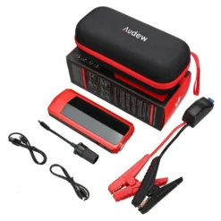 Avviatore Di Emergenza Per Auto Portatile Batteria Ricaricabile Per Auto Litio Powerbank 20000mAh 2000A Con 2 Porte USB Caricabatteria Per Lampada A LED Cavi Per Avviamento Di Emergenza Per Auto Avvia -TopAuto Ricambi Italia 95908195 3