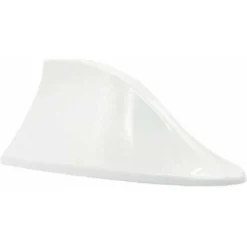 Antenna Universale Per Auto Con Pinna Di Squalo - Antenna Radio FM (bianca)