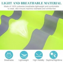 Gilet Di Sicurezza Per Auto, Confezione Da 4 Giallo Fluorescente, Lavabile, Giubbotto Di Sicurezza Riflettente A 360° Per La Sicurezza Di Automobilisti, Conducenti E Lavoratori Ad Alto Rischio, 8 Gilet Di Sicurezza Per Auto, Confezione Da 4 Giallo Fluorescente, Lavabile, Giubbotto Di Sicurezza Riflettente A 360° Per La Sicurezza Di Automobilisti, Conducenti E Lavoratori Ad Alto Rischio, -TopAuto Ricambi Italia 96191840 4