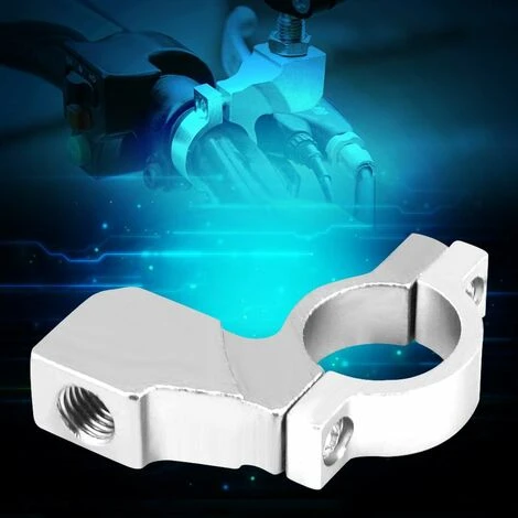 LITZEE Supporto Per Staffa Per Specchietto Retrovisore Per Auto, Adattatore Per Base Per Specchietto Supporto Per Specchietto Retrovisore Per Moto Universale 7/8"Lega Di Alluminio(Argento) 2 LITZEE Supporto Per Staffa Per Specchietto Retrovisore Per Auto, Adattatore Per Base Per Specchietto Supporto Per Specchietto Retrovisore Per Moto Universale 7/8"Lega Di Alluminio(Argento) - immagine 2