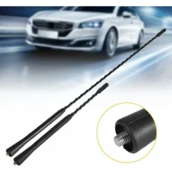 LITZEE Antenna Per Auto Antenna Per Auto Universale Amplificatore Per Antenna FM AM Da Tetto Per Auto (9") -TopAuto Ricambi Italia 96301477 4