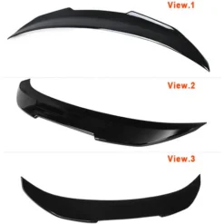 Ala Spoiler Bagagliaio Colore Nero Lucido Stile PSM Per BMW Serie 3 F30 F80 9 Ala Spoiler Bagagliaio Colore Nero Lucido Stile PSM Per BMW Serie 3 F30 F80 -TopAuto Ricambi Italia 96720074 5