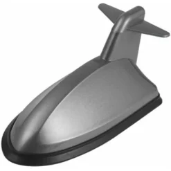 Antenna A Pinna Di Squalo Per Auto, Antenna Di Squalo Universale Impermeabile Antenna Di Ricezione Del Segnale Radio Antenna Per Auto Autoadesiva Decorazione Esterna Per Auto,grigio