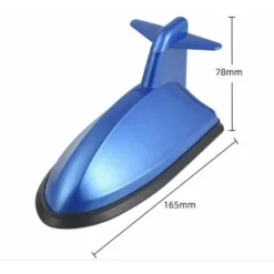 Antenna A Pinna Di Squalo Per Auto, Antenna Di Squalo Universale Impermeabile Antenna Di Ricezione Del Segnale Radio Antenna Per Auto Autoadesiva Decorazione Esterna Per Auto,grigio -TopAuto Ricambi Italia 97075350 3