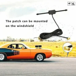 Antenna Per Auto SMB Adattatore SMB Antenna Per Autoradio DAB Antenna Patch 433 MHz Parabrezza Antenna Per Vetro SMB Antenna Ad Angolo Retto Da 3 M Per Autoradio Sony Pioneer Kenwood Alpine JVC -TopAuto Ricambi Italia 97076307 4