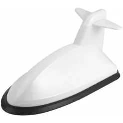 Antenna Per Pinna Di Squalo Per Auto, Antenna Per Squalo Universale Impermeabile Antenna Di Ricezione Del Segnale Radio Antenna Per Auto Autoadesiva Decorazione Esterna Per Auto,Bianca