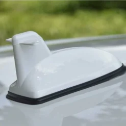 Antenna Per Pinna Di Squalo Per Auto, Antenna Per Squalo Universale Impermeabile Antenna Di Ricezione Del Segnale Radio Antenna Per Auto Autoadesiva Decorazione Esterna Per Auto,Bianca -TopAuto Ricambi Italia 97076405 5