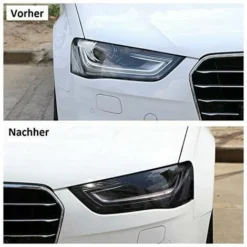 Pellicola Per Fari Per Auto Impermeabile Pellicola Per Fari Per Auto 200x30 Cm Nero Trasparente -TopAuto Ricambi Italia 97078194 3