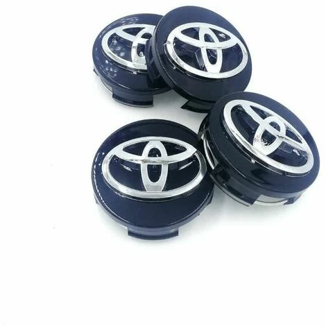 Coprimozzo Centrale Toyota 4 Ruote 62mm Logo Stemma Nero 1 Coprimozzo Centrale Toyota 4 Ruote 62mm Logo Stemma Nero
