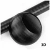 Pellicola 3D (2 Pezzi), Adesivo 3D In Fibra Di Carbonio Per Auto, Custodia Per Smartphone Posteriore, Moto, Veicolo, Adesivo In Vinile In Fibra Di Carbonio 152 Cm X 30cm Nero