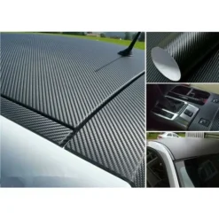 Pellicola 3D (2 Pezzi), Adesivo 3D In Fibra Di Carbonio Per Auto, Custodia Per Smartphone Posteriore, Moto, Veicolo, Adesivo In Vinile In Fibra Di Carbonio 152 Cm X 30cm Nero 9 Pellicola 3D (2 Pezzi), Adesivo 3D In Fibra Di Carbonio Per Auto, Custodia Per Smartphone Posteriore, Moto, Veicolo, Adesivo In Vinile In Fibra Di Carbonio 152 Cm X 30cm Nero -TopAuto Ricambi Italia 97678859 5