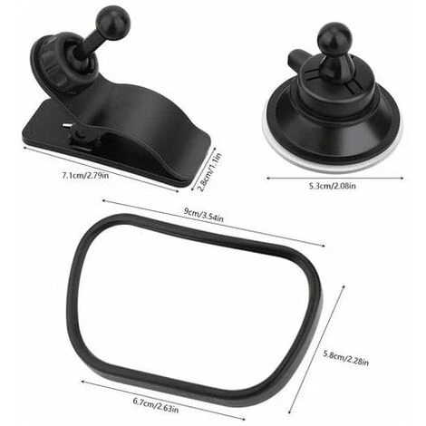 Specchietto Retrovisore Per Auto Specchietto Retrovisore Per Bambini, Specchietto Retrovisore Per Bambini Per Sedile Posteriore Specchietto Di Sicurezza Per Auto Per Bambini 2 Specchietto Retrovisore Per Auto Specchietto Retrovisore Per Bambini, Specchietto Retrovisore Per Bambini Per Sedile Posteriore Specchietto Di Sicurezza Per Auto Per Bambini - immagine 2