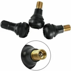 40 Pezzi Tappo Stelo Valvola Tubeless Pneumatici Auto, Valvole Pneumatici TR412, Set Stelo Valvola Pneumatici In Gomma, Nero -TopAuto Ricambi Italia 98132863 3