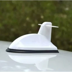 Antenna A Pinna Di Squalo Per Auto, Antenna Di Squalo Universale Impermeabile Antenna Di Ricezione Del Segnale Radio Antenna Per Auto Autoadesiva Decorazione Esterna Per Auto,White -TopAuto Ricambi Italia 99784962 3