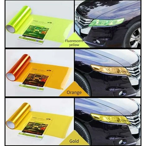Pellicola Per Fari Per Auto, 200 Cm X 30 Cm Adesivo Per Fari Per Auto Trasparente Adesivo Per Fendinebbia Posteriore Adesivo In PVC Pellicola Per Fari Per Auto Antigraffio Adesivo Per Auto, Arancione 2 Pellicola Per Fari Per Auto, 200 Cm X 30 Cm Adesivo Per Fari Per Auto Trasparente Adesivo Per Fendinebbia Posteriore Adesivo In PVC Pellicola Per Fari Per Auto Antigraffio Adesivo Per Auto, Arancione - immagine 2